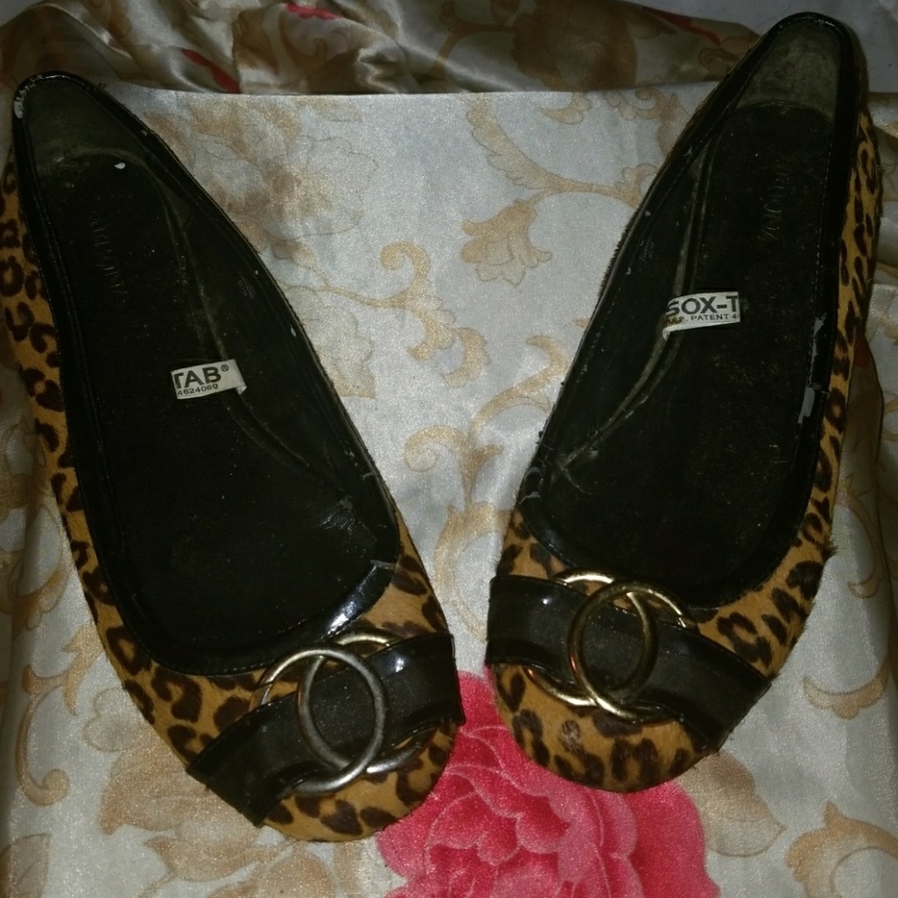 Leopard print flats . TARGET BRAND merona